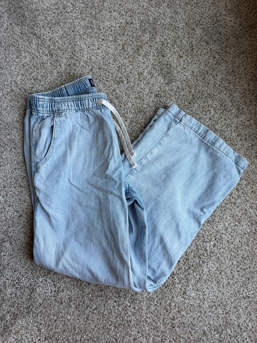 GAP Light Wash Wide Leg Jeans